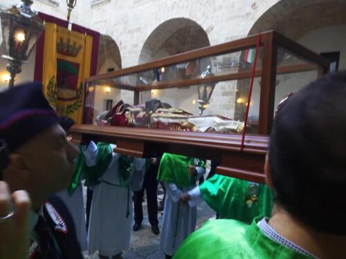 Ritorno in città delle spoglie del Patrono San Giovanni Elemonisiere